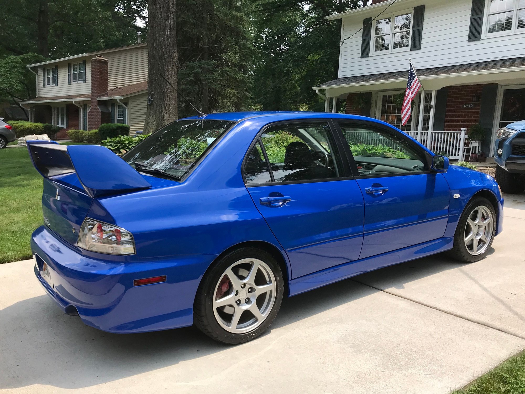 2003 Mitsubishi Lancer Evolution - For Sale: 2003 Mitsubishi Lancer Evolution, Original Owner - Used - VIN JA3AH86F73U098611 - 112,600 Miles - 4 cyl - AWD - Manual - Sedan - Blue - Springfield, VA 22151, United States