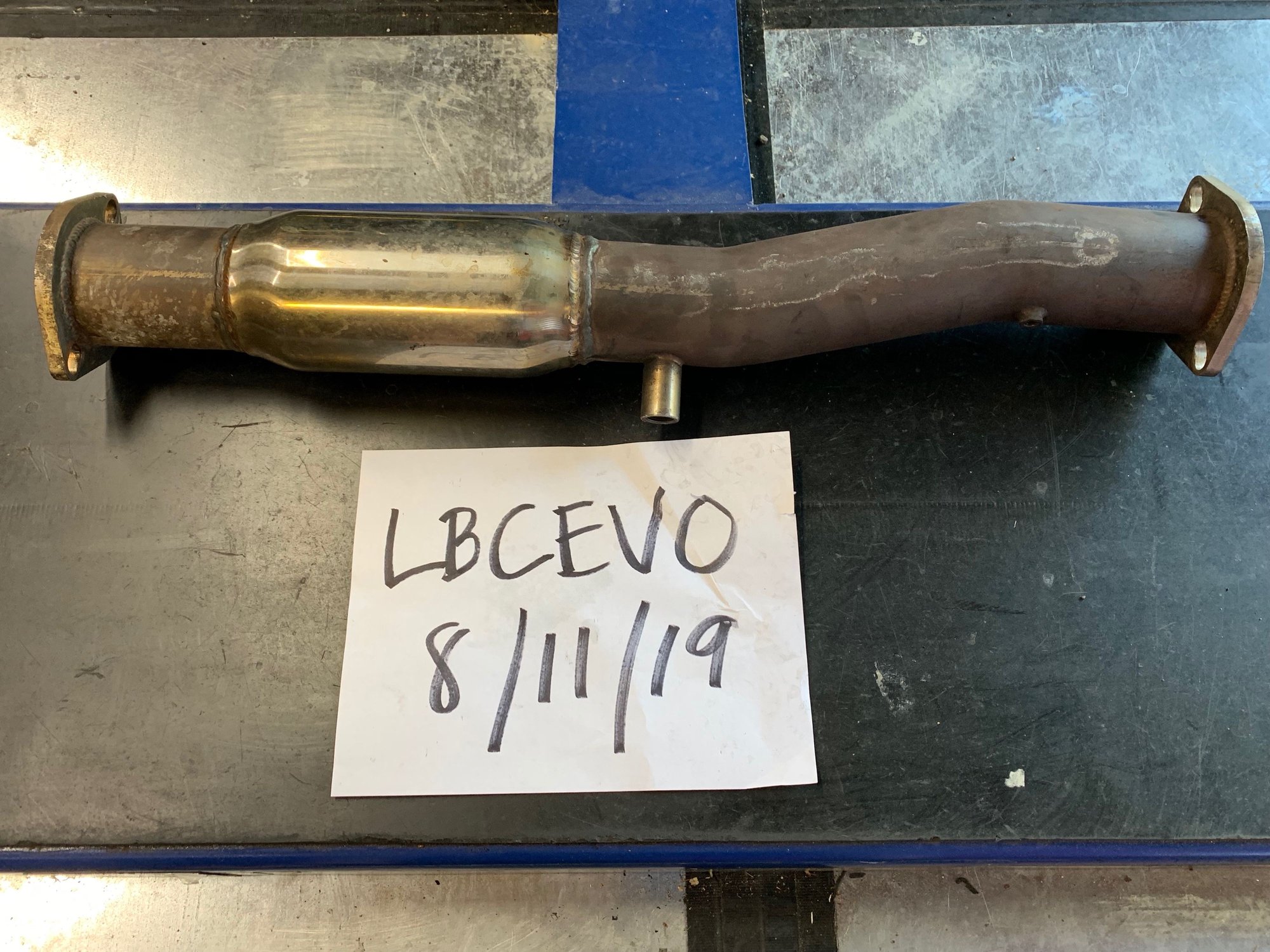 Engine - Exhaust - Berke Evo X Resonated TP - Used - 2008 to 2015 Mitsubishi Lancer Evolution - Los Angeles, CA 91423, United States
