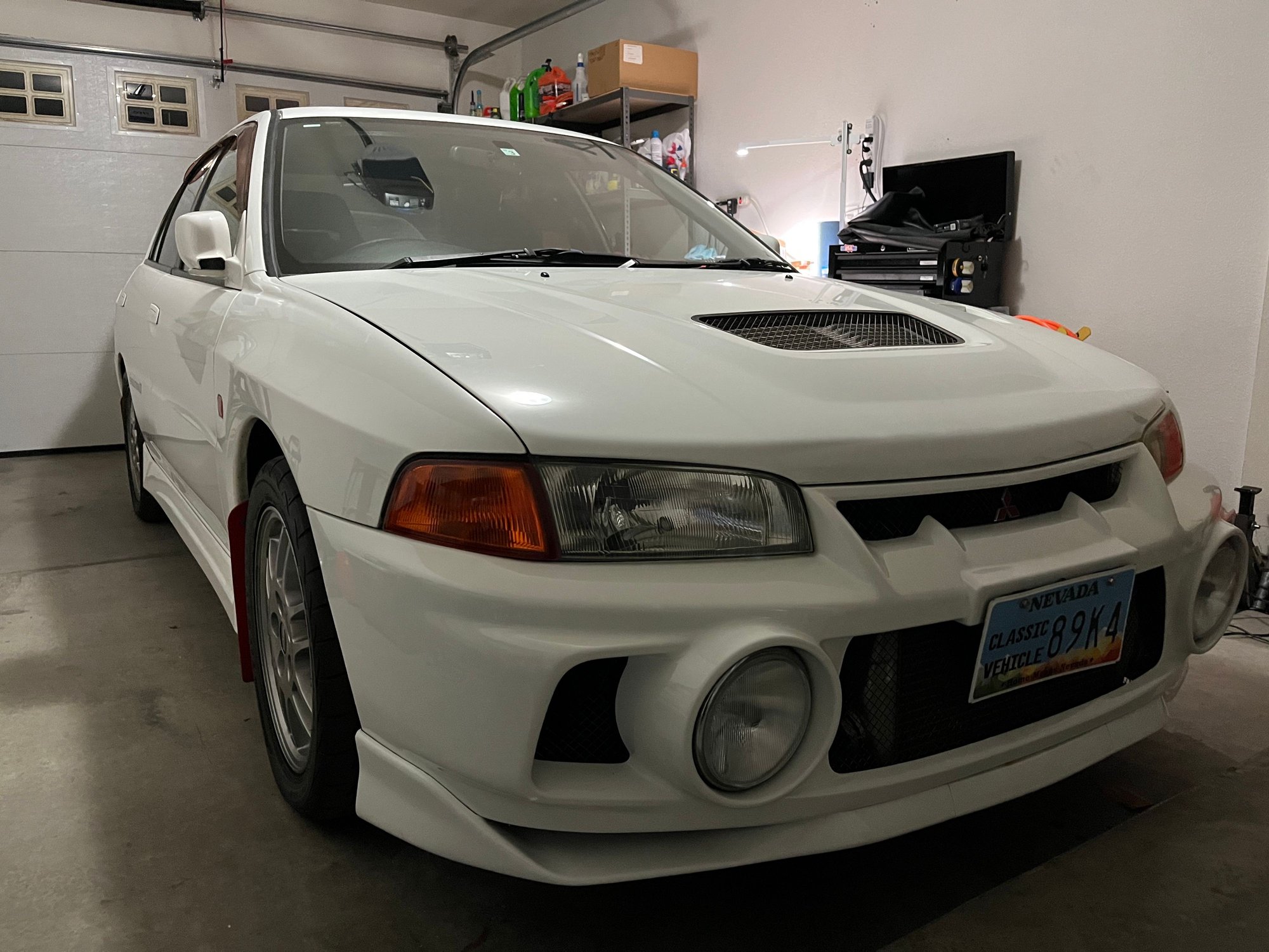 1996 Mitsubishi Lancer Evolution - 1996 Lancer Evolution IV - Used - VIN CN9A-0004870 - 63,000 Miles - 4 cyl - AWD - Manual - Sedan - White - Las Vegas, NV 89115, United States