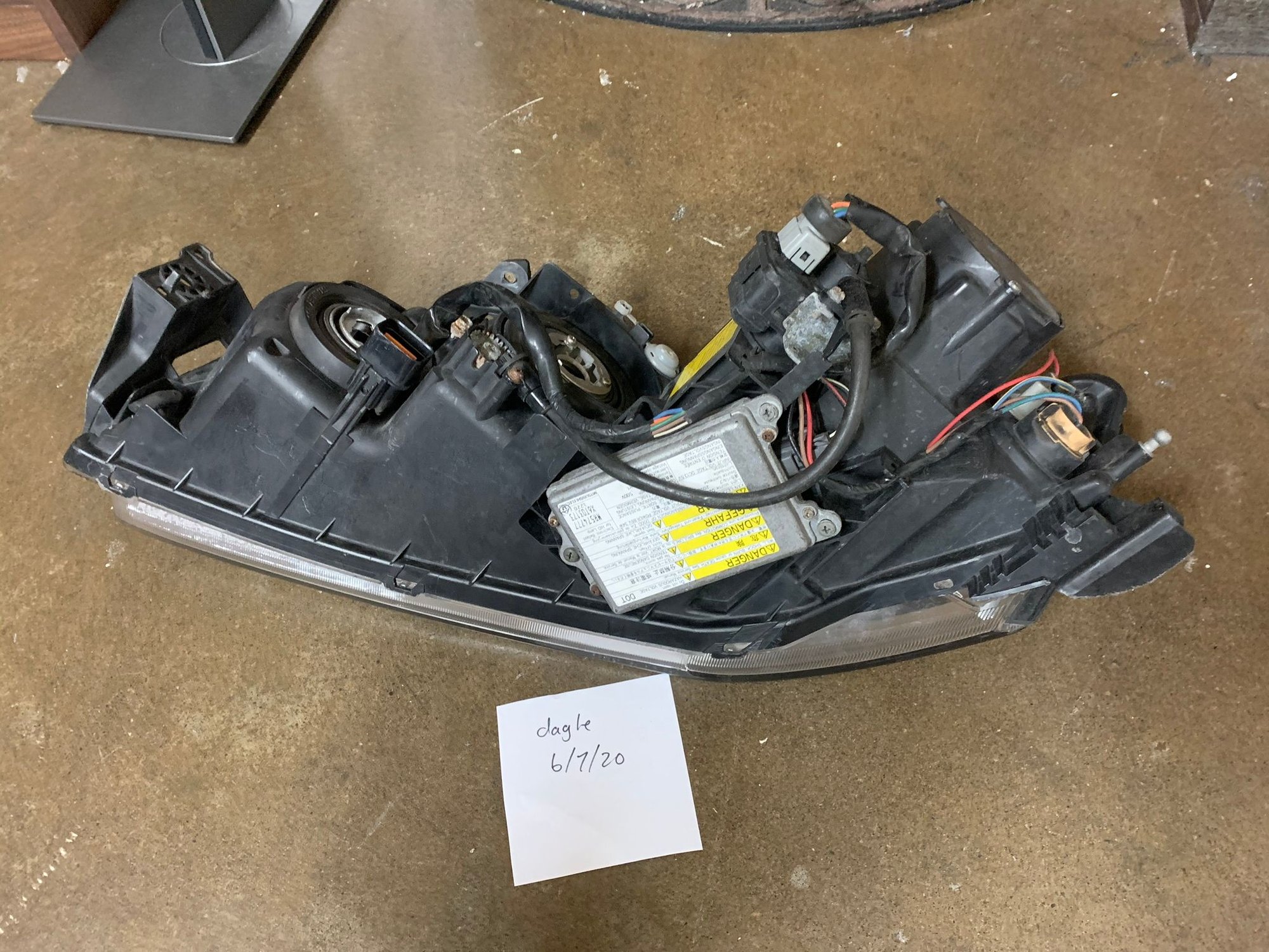 Lights - FS: Right (Passenger) EVO 8 HID Headlight - Used - 2003 to 2006 Mitsubishi Lancer Evolution - San Francisco, CA 94121, United States