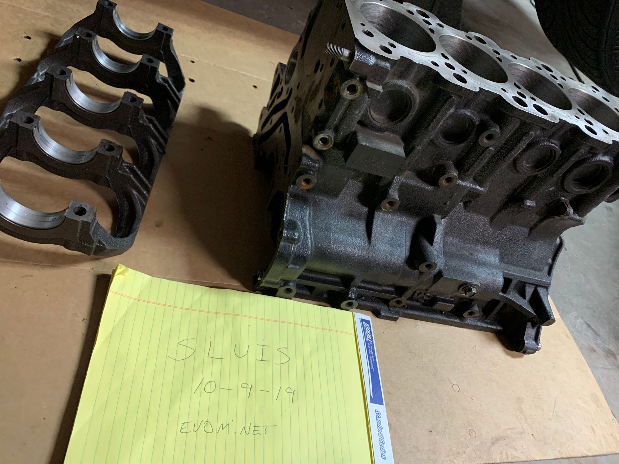 Engine - Complete - Evo 8 block - Used - 2003 to 2005 Mitsubishi Lancer Evolution - Henry, IL 61537, United States