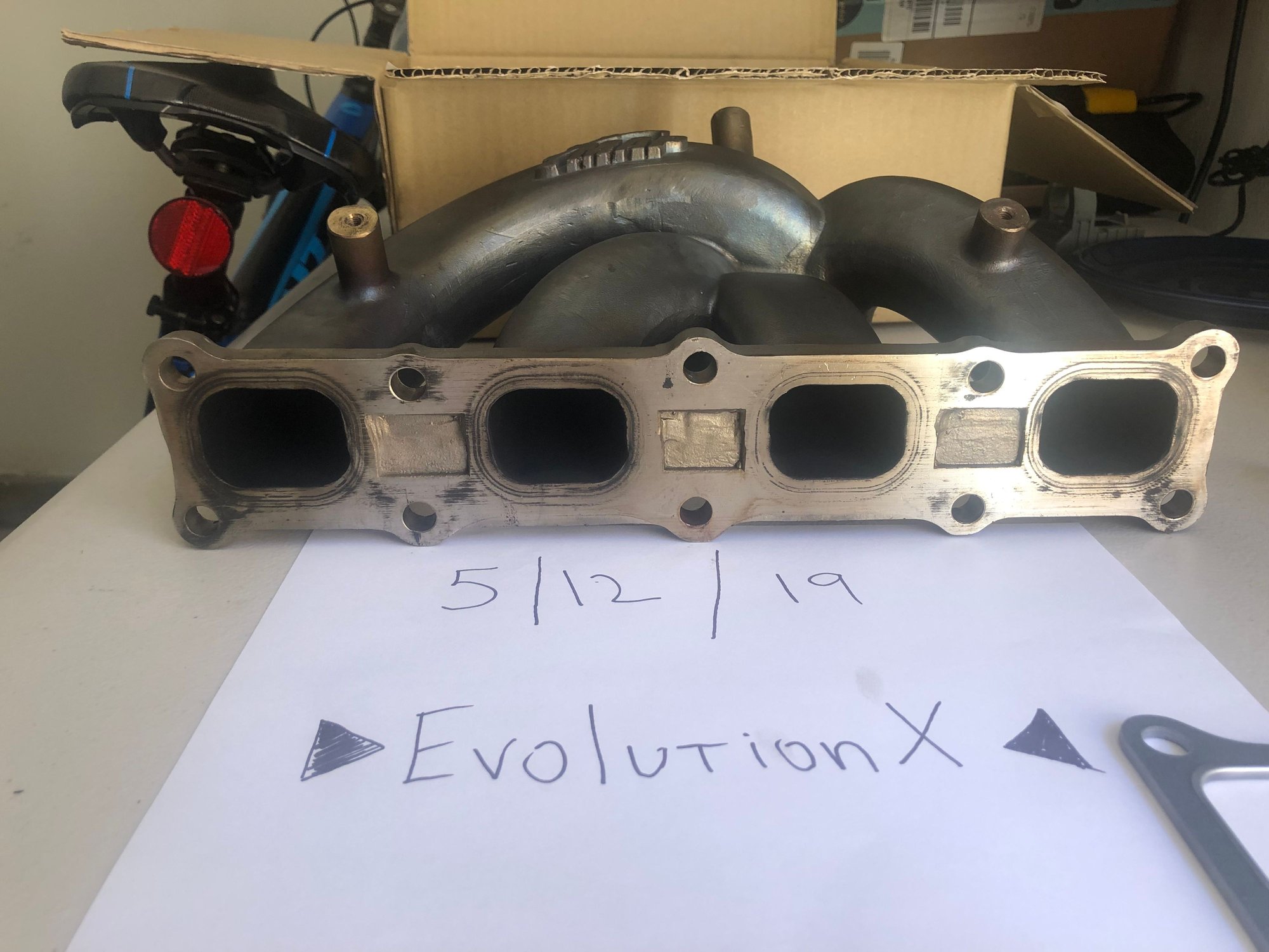 Engine - Exhaust - MAP Investment Cast Manifold - Used - 2008 to 2017 Mitsubishi Lancer Evolution - Rancho Cucamonga, CA 91730, United States