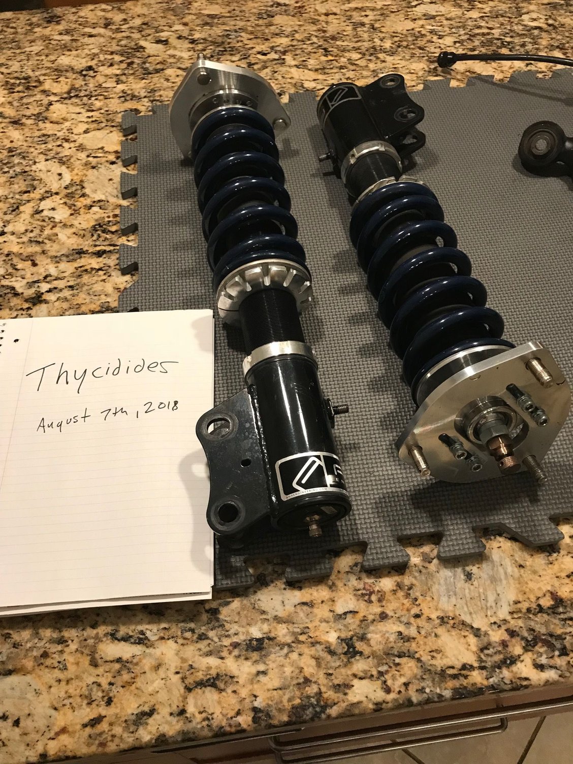 Steering/Suspension - AMR Coilovers - Used - 2008 to 2015 Mitsubishi Lancer Evolution - Austin, TX 78681, United States