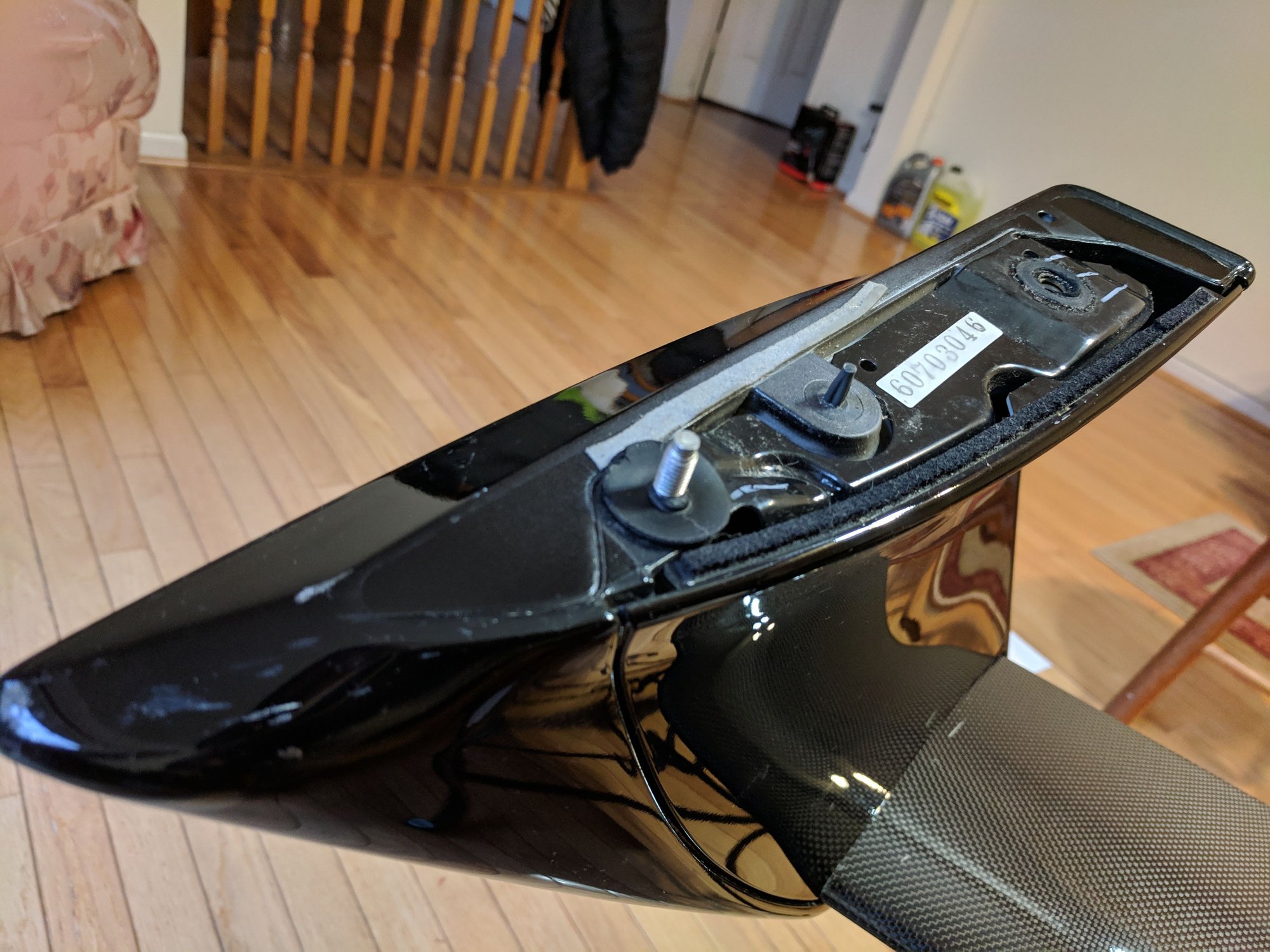 Exterior Body Parts - Evo 9 Tarmac Black Wing OEM **MINT** - Used - 2006 Mitsubishi Lancer Evolution - Dumfries, VA 22025, United States