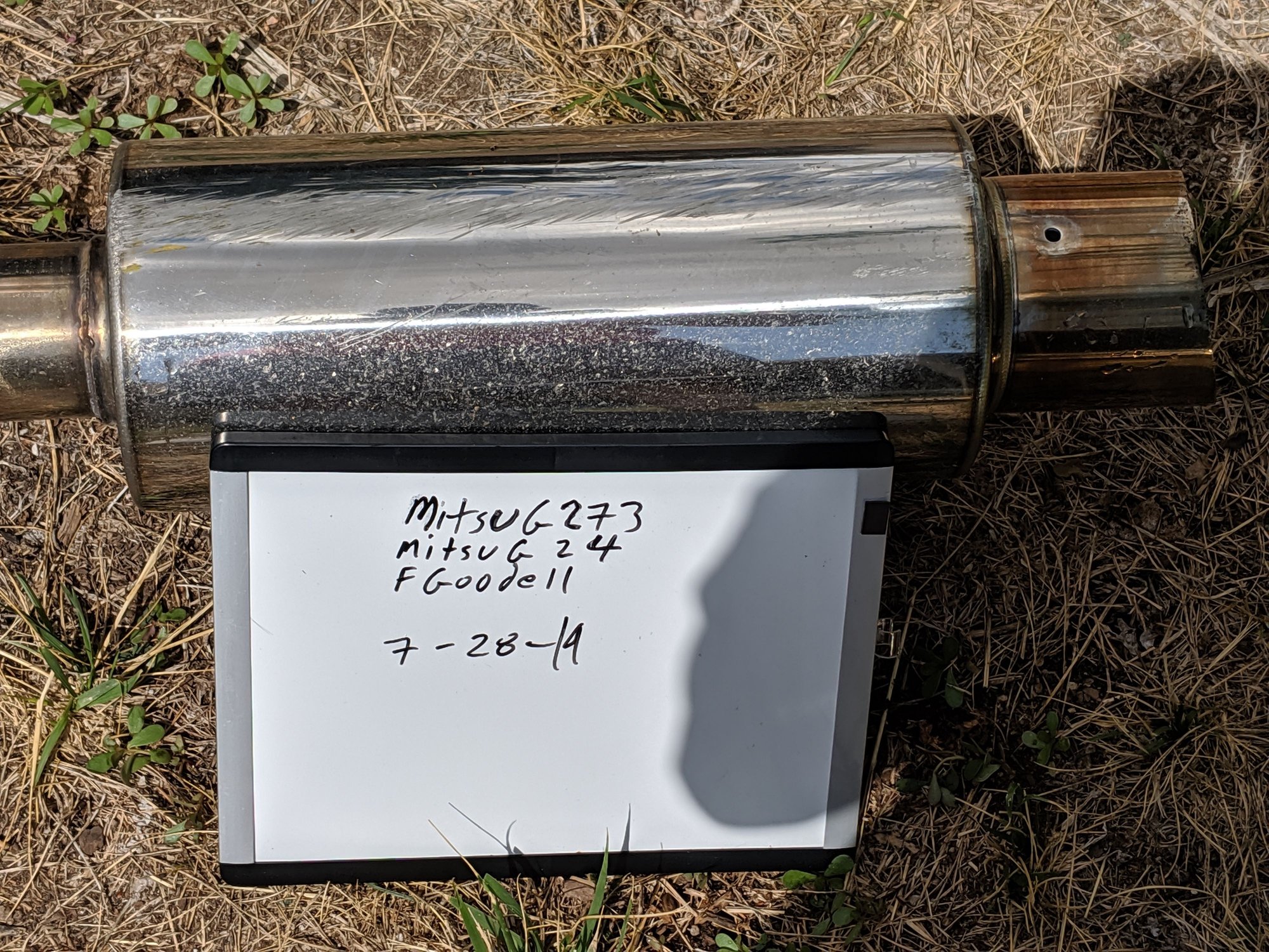 Engine - Exhaust - AMS Single Exit Exhaust - Used - 2009 to 2015 Mitsubishi Lancer - Albuqeurque, NM 87111, United States
