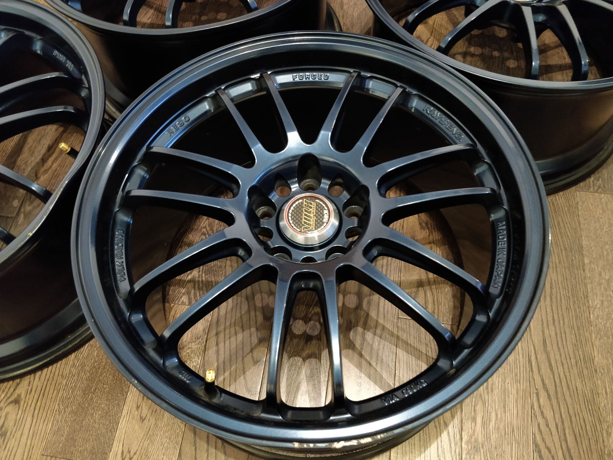 Wheels and Tires/Axles - Volk Racing RE30 18 x 9.0 +35 "Mag Blue" - Used - 2001 to 2020 Mitsubishi Lancer - 2001 to 2020 Mitsubishi Lancer Evolution - 1990 to 2020 Mitsubishi All Models - Montreal, QC H8N0C8, Canada