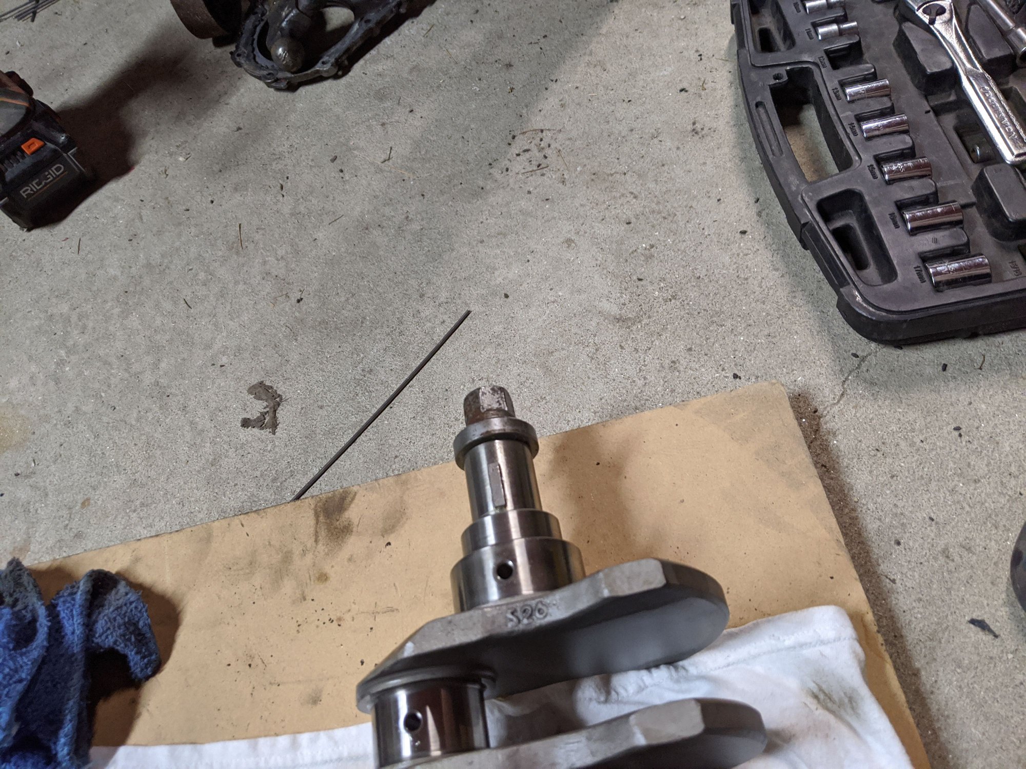 Engine - Internals - Eagle Evo 8 crank - Used - 2003 to 2006 Mitsubishi Lancer Evolution - Fitchburg, MA 01420, United States