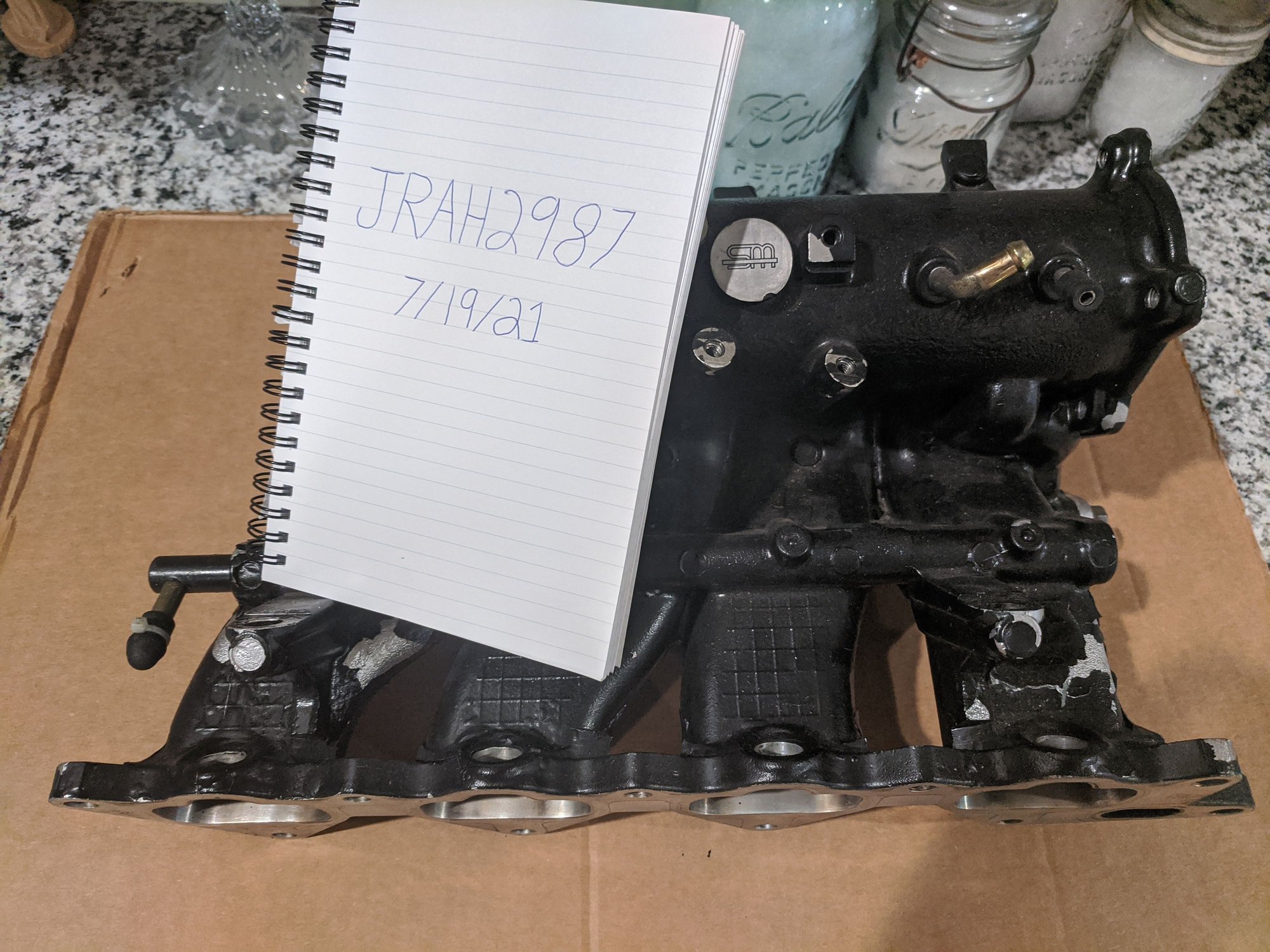 Engine - Intake/Fuel - Strictly Modified OEM Ported Intake Manifold - Used - 2003 to 2006 Mitsubishi Lancer Evolution - St. Charles, MO 63303, United States