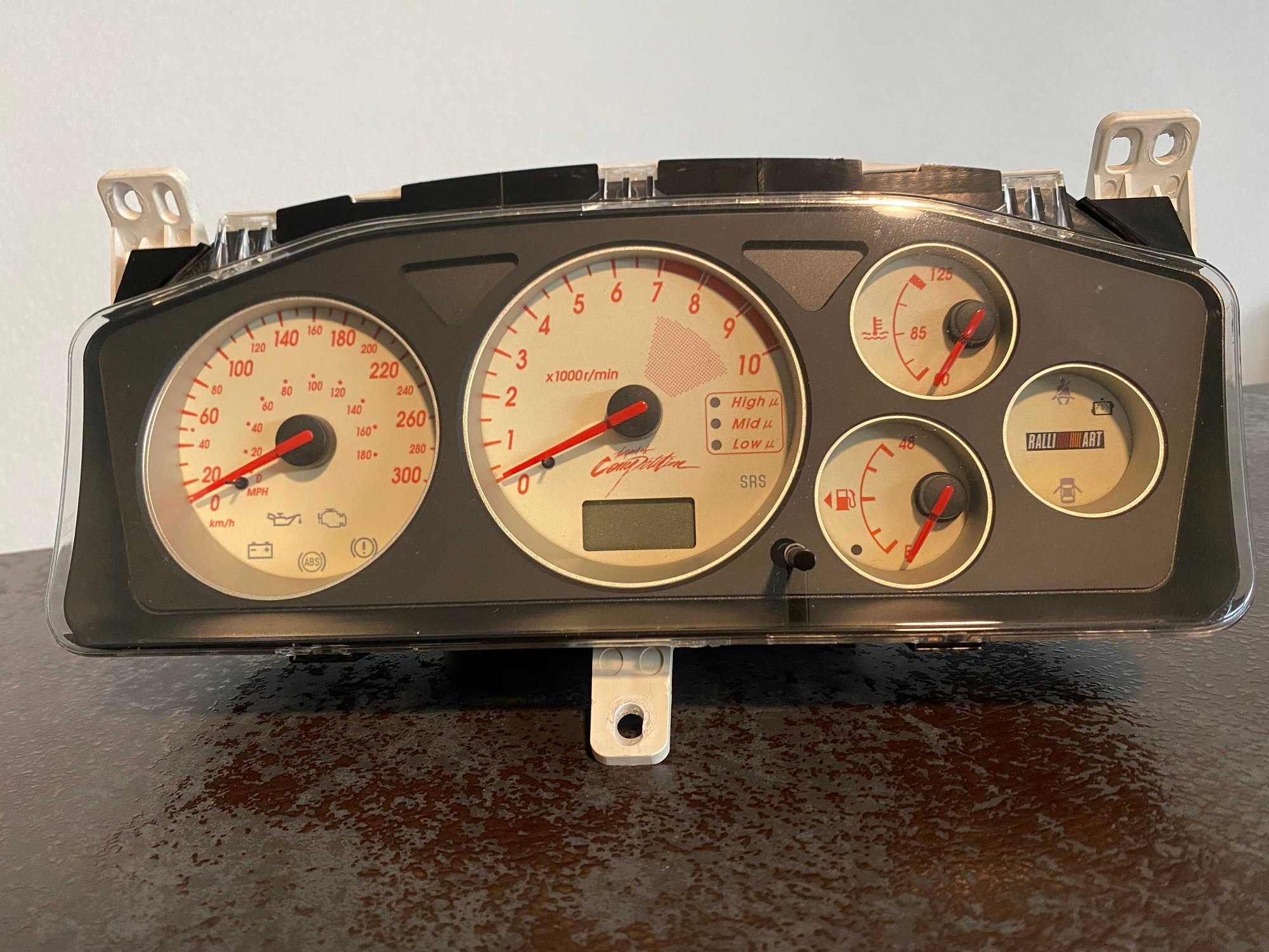 Interior/Upholstery - Evo 7/8/9 Ralliart Instrument Cluster JDM 300kph - Used - Martigny, Switzerland