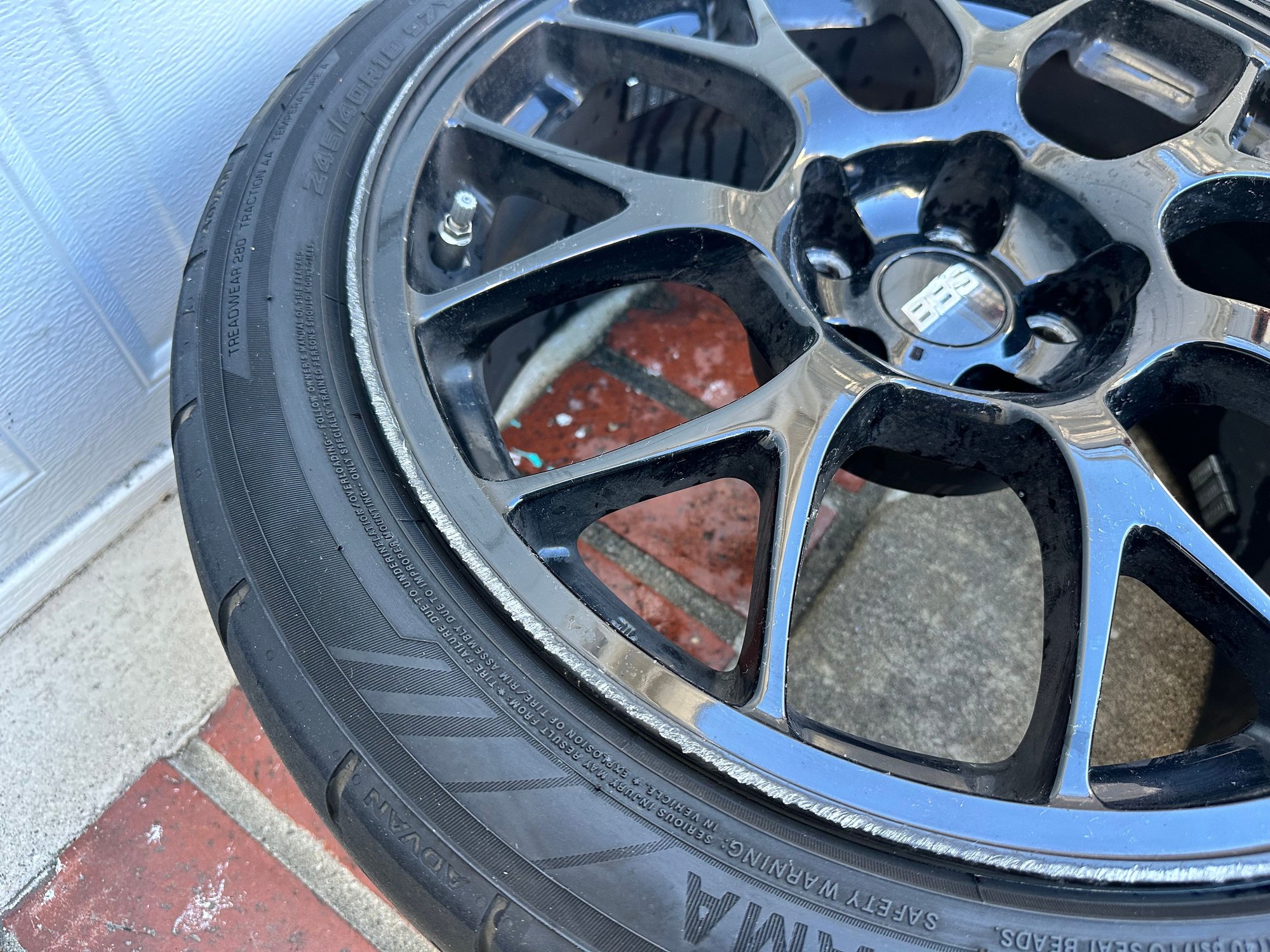 Wheels and Tires/Axles - BBS forged wheels 18” x 8.5” +38 OEM Evolution X MR - Used - -1 to 2025  All Models - Glendale, CA 91205, United States