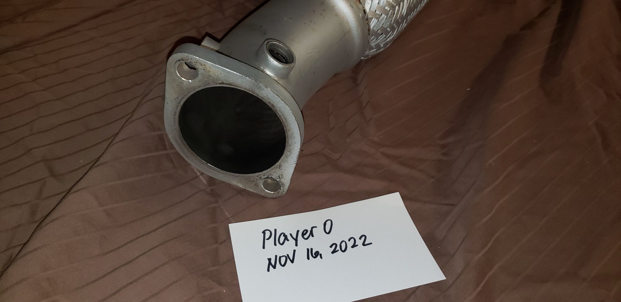 Engine - Exhaust - 2008-2015 Evo X AMS Widemouth Downpipe - Used - 0  All Models - Billerica, MA 01821, United States