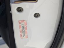 Rear Passenger VIN