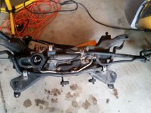 Fresh out from under the car.