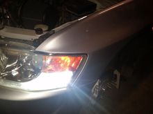 LED DRL with fender light now an amber DRL