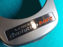 Original Evo IX MR shifter console with ashtray, logo - $175 