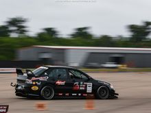 Here is our winning car at the NOLA Optima race.