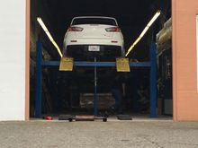 Getting the Buschur crossflow exhaust welded together and installed. Sound amazing!!