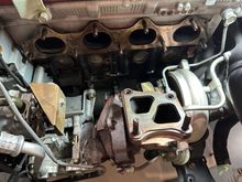 Gaskets on engine and turbo