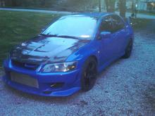 I had the rims powder coated and the windows tinted