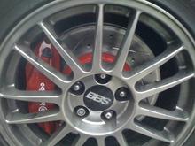 New rotors mounted