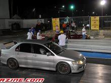 Runing 1/4 mile drag