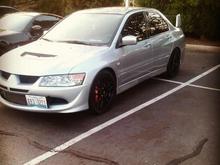 my new evo 8 bought it october 26 2011