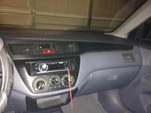 Final pick of the carbon fiber dash . Going to sticker up my spedometer frame . Coming soon (: