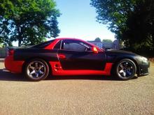 Carbon fiber fenders and doors fitted