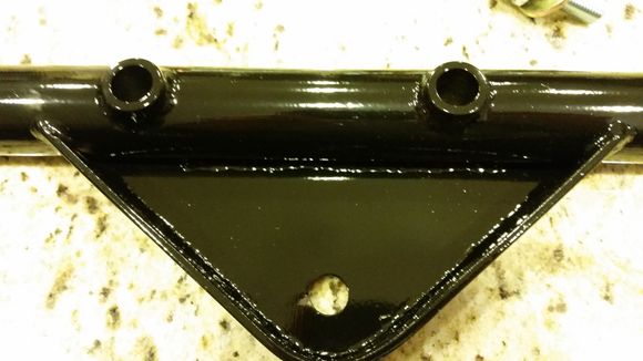 Welded on both sides for maximum strength.