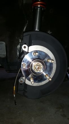 AMS on top of OE. Does not rub, no issue with installation.