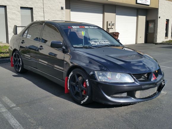 First time i saw my Evo in person