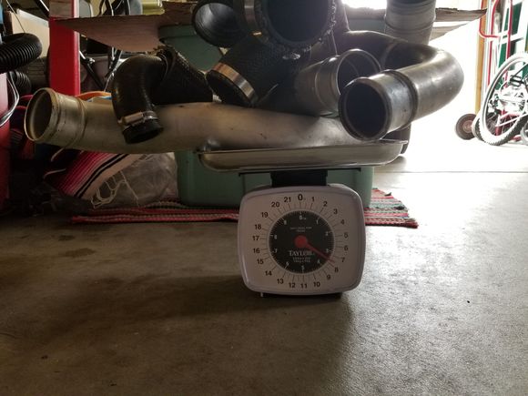 OE intercooler piping (hard and soft bits plus clamps)