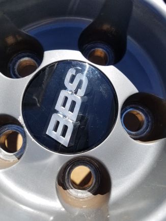 Replaced the cracked bbs with new one🙄