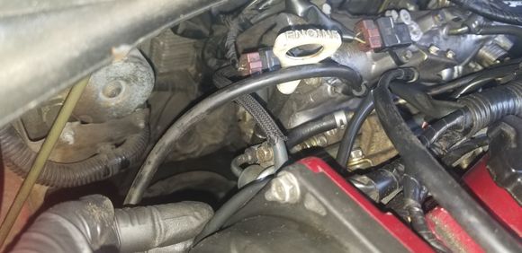 More vaccum lines and intake