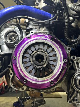 And bounced a few times off the pressure plate face. 