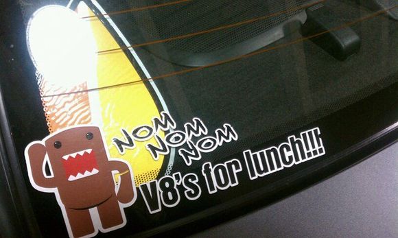 My rear window...