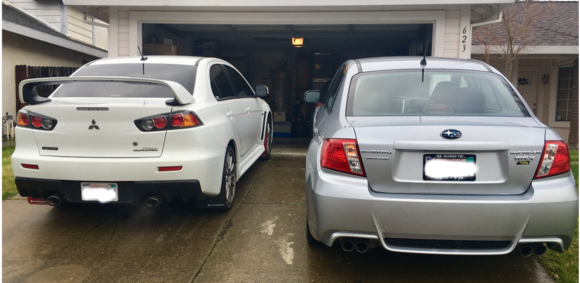 Evo X and 2013 WRX