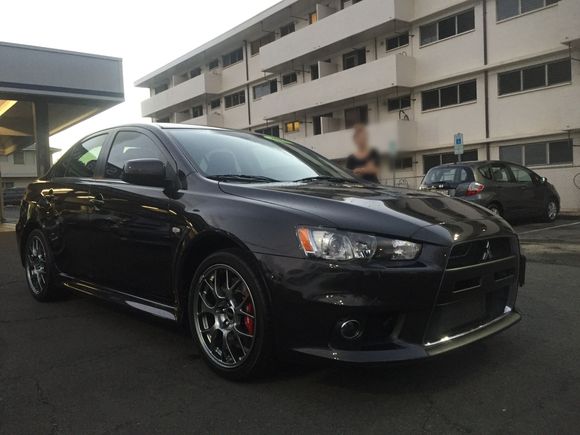 At the Dealership back in October