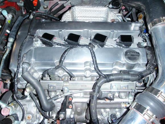 Valve Cover with stock turbo