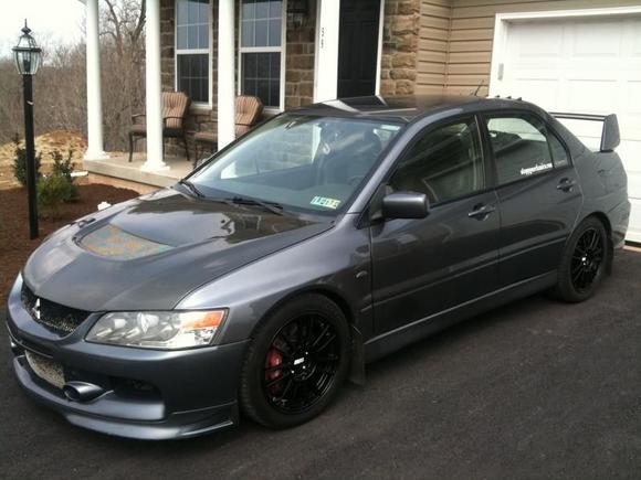 cleaned up, with seibon hood.
