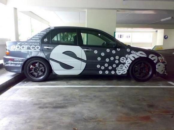 Sparco/ Apexi decals previously 3