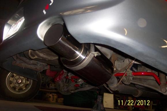 MP Racing 3" TBE muffler