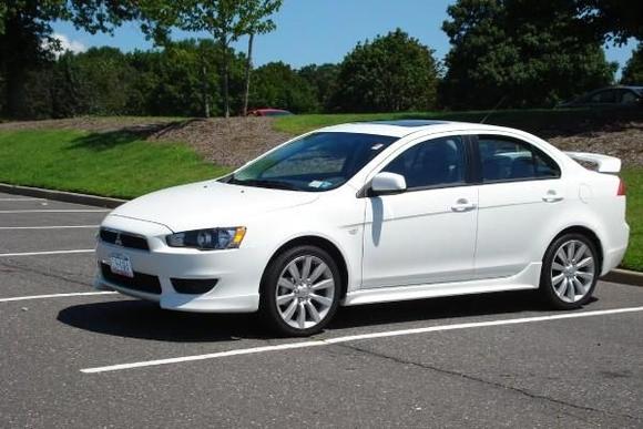 My first Mitsubishi, my first Lancer... 2009 Wicked White GTS