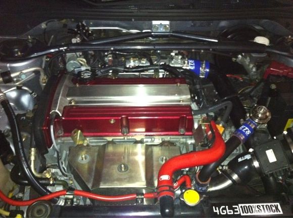 New look of my Engine Bay Installed Upper &amp; Lower ETS intercooler Pipe.