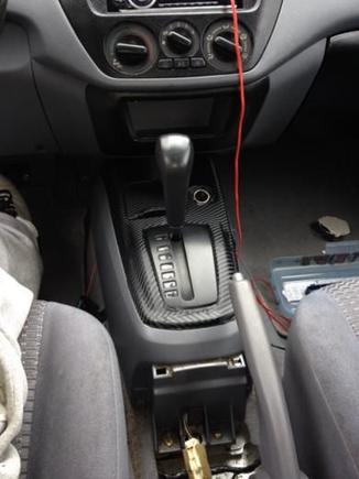 Bottom console back in.