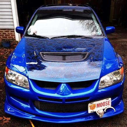 Clean and ready for the day! To be cleaned again...tomorrow..