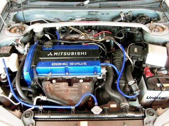 After the Evo 6 RS Engine Swap; Eagle Crank, Eagle Rods, Mahle Pistons, Tomei 260 Cams, cosmetic head gasket, Crower springs and retainers