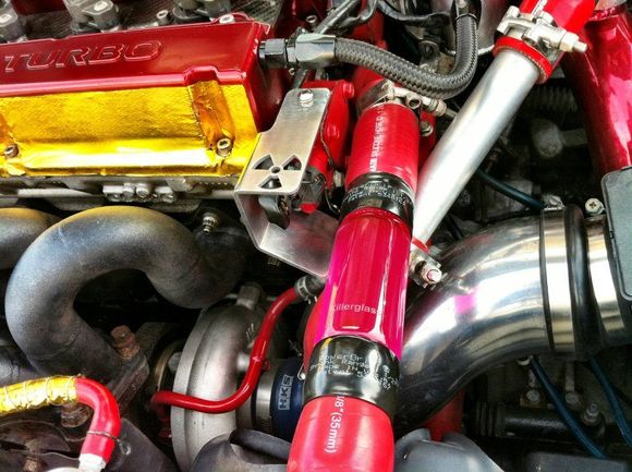 Turbo oil lines powder coated. More on the way!