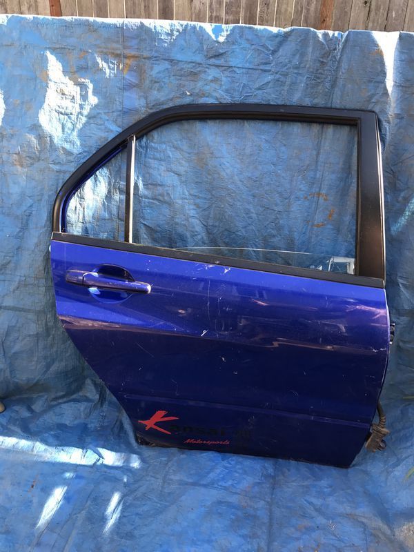 Exterior Body Parts - Evo electric blue right rear door - Used - Vancouver, WA 98662, United States