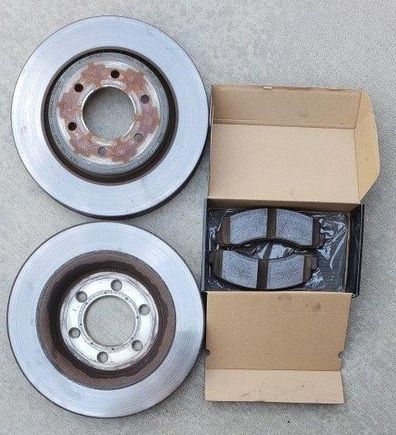 Front Rotors and Pads